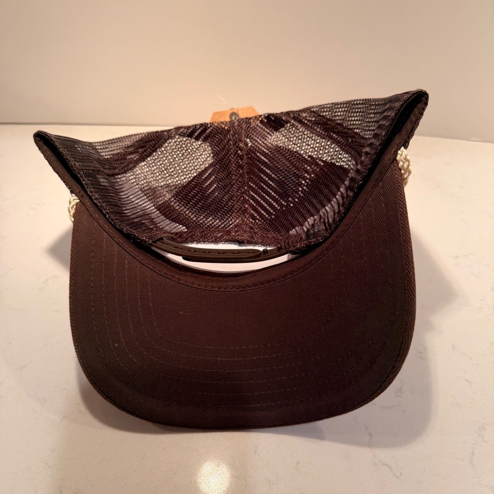 Smokey Bear NEW Trucker Hat Mesh Rope Snapback "Only You Can Prevent‎ Wildfires" - Picture 12 of 12